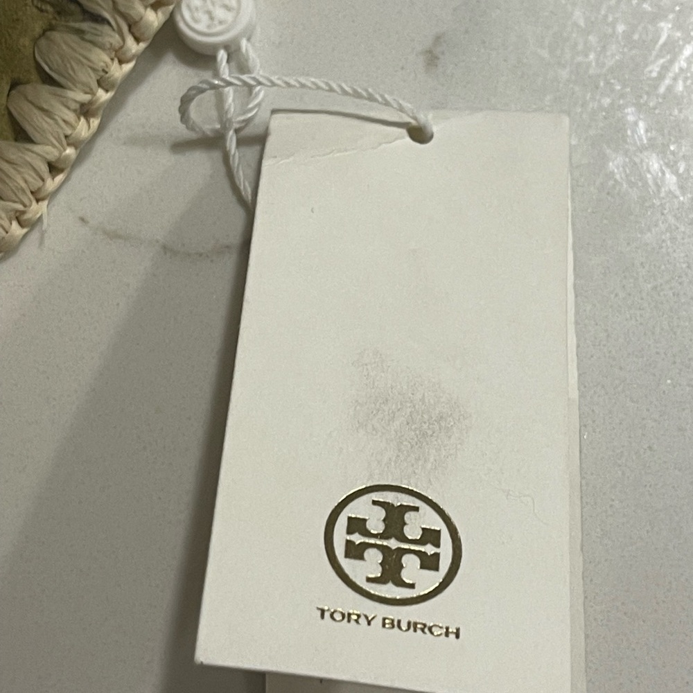 NWT Tory Burch Miller Raffia Flap Shoulder Bag - Picture 14 of 14